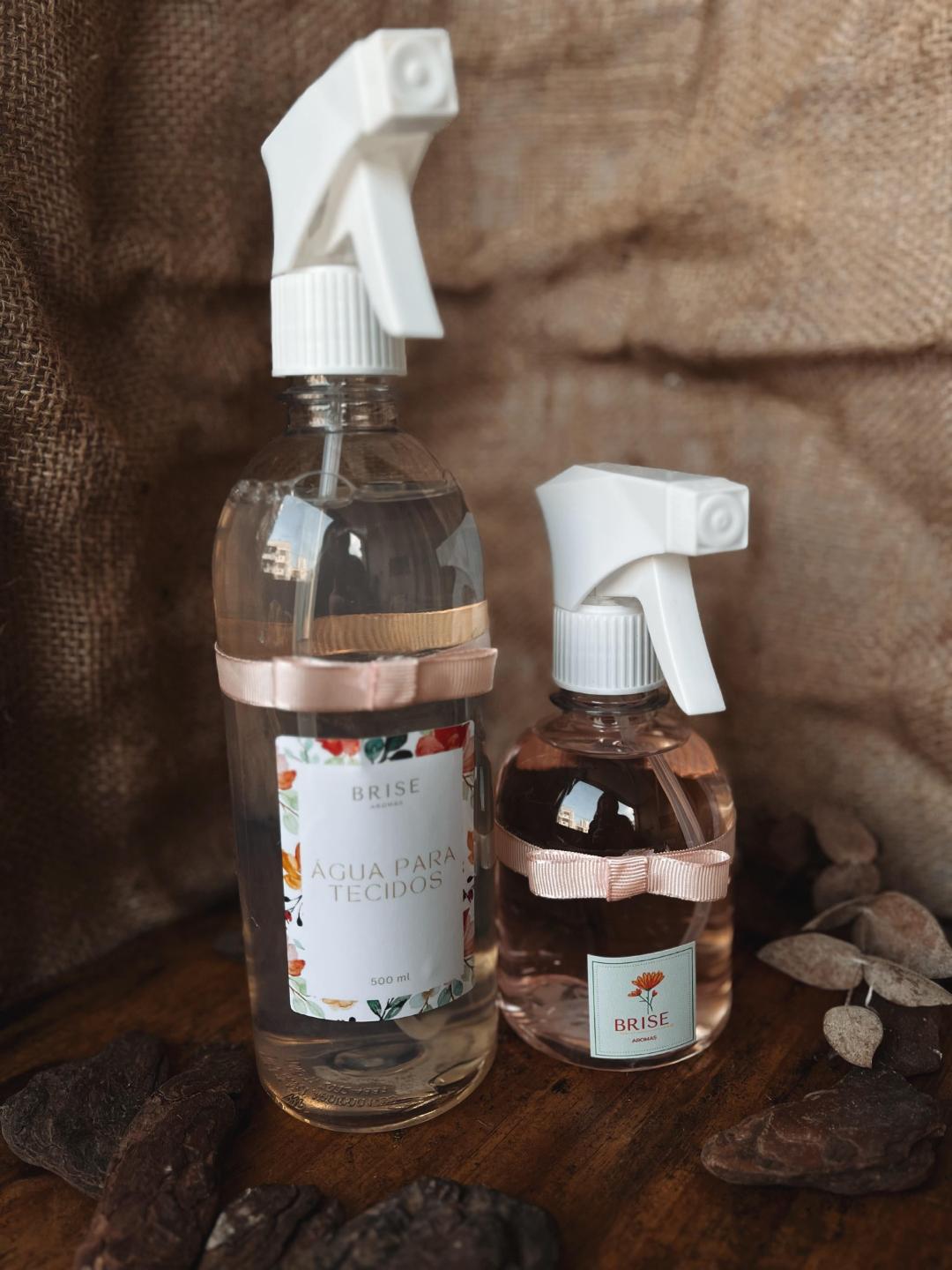 Kit Água para Lençóis e Home Spray Aromático | Brise Aromas