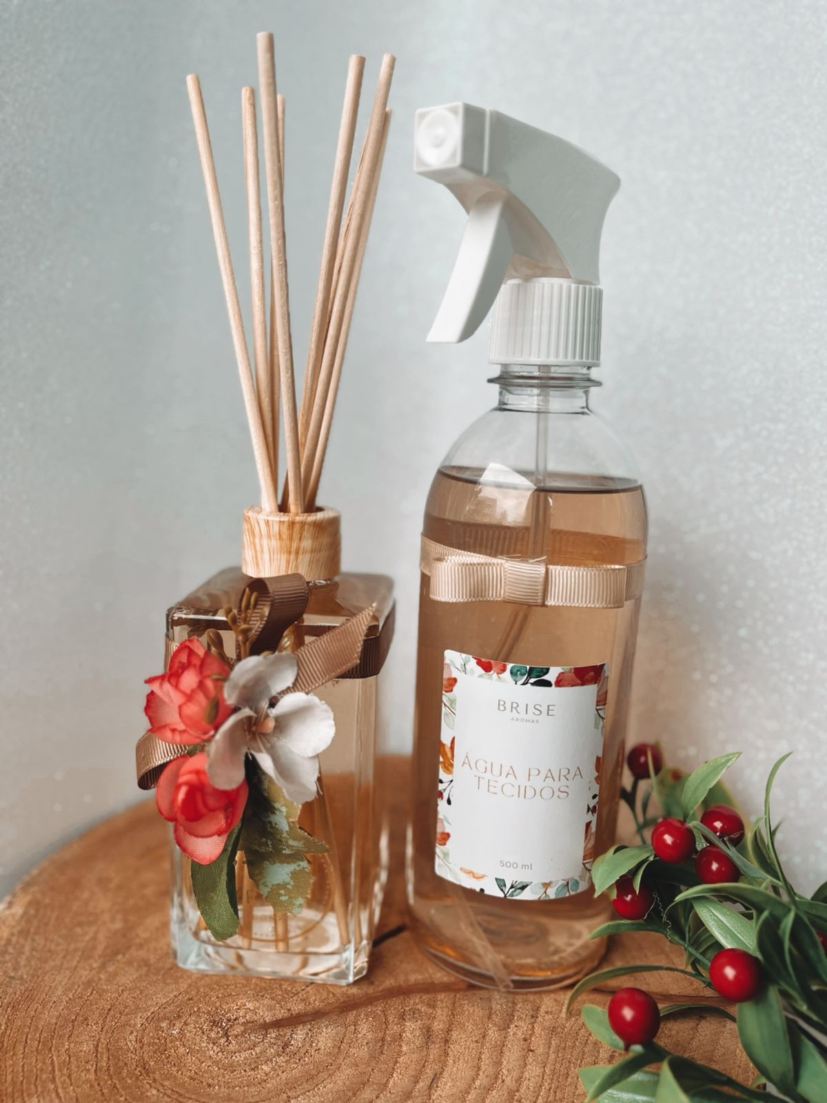 Kit Água para Tecidos e Aromatizador Tradicional | Brise Aromas