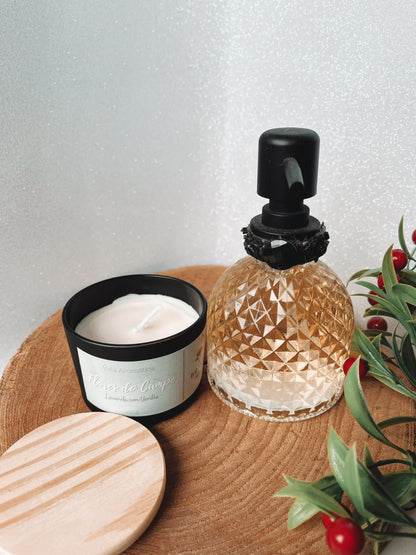 Kit Sabonete Líquido e Vela Aromática | Brise Aromas